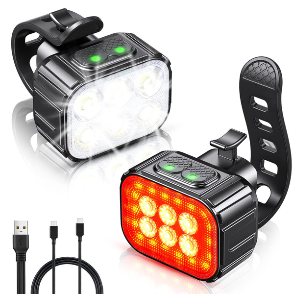 Bike Lights Set Ultra Bright